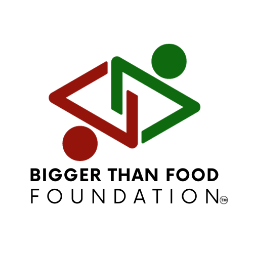 Bigger Than Food Foundation Logo (Vertical)